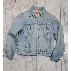 Vintage Levis Trucker Jean Type II Jacket 70506 0214 Men's Size 40R Made in USA
